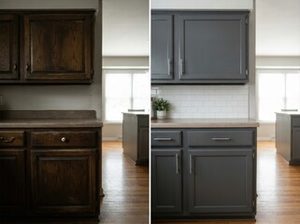 cabinet refinishing
